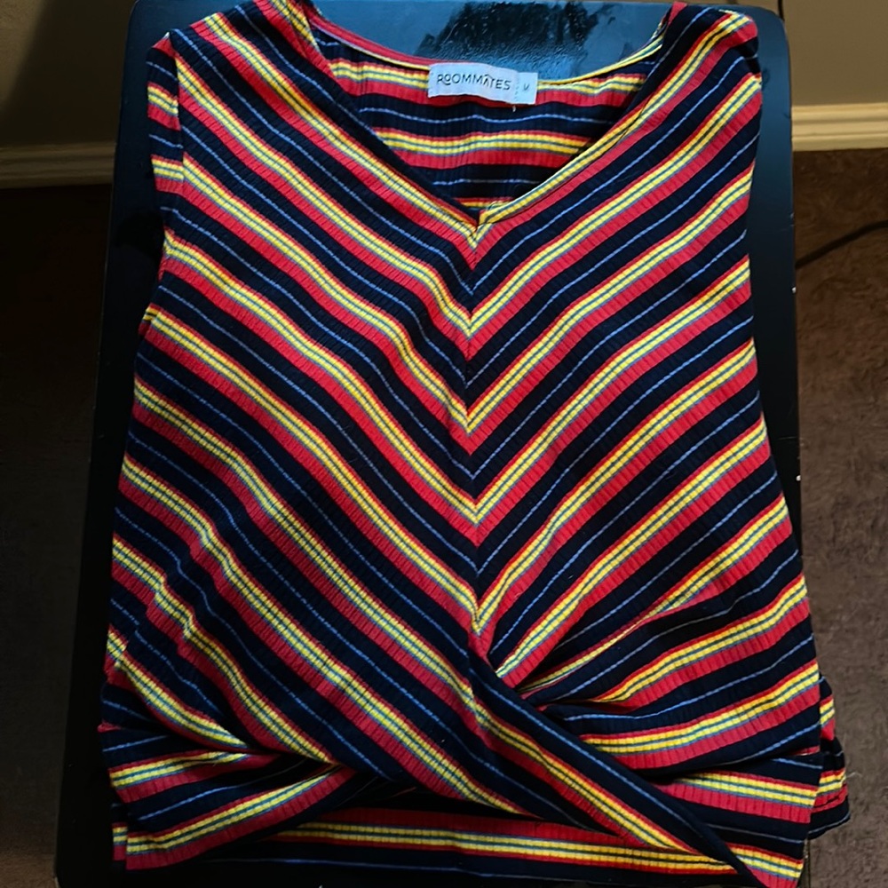 Colorful crop top